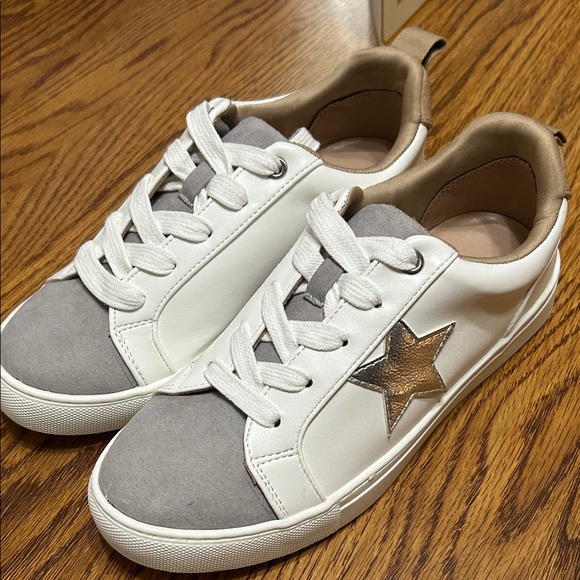 Maurices White and Gray Athletic Shoes - Picture 2 of 3